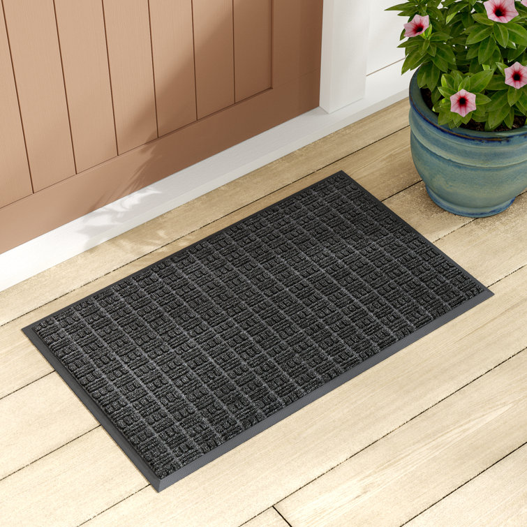 Winston Porter Ahron NonSlip Indoor Door Mat & Reviews Wayfair